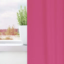 vidaXL Fekete Függöny Gyűrűkkel 2 pcs Élénk rózsaszín 225 x 140 cm