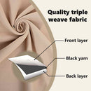 vidaXL Fekete Függöny Gyűrűkkel 2 db Tópszínű 175 x 140 cm Poliészter