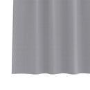 vidaXL Fekete Függöny Gyűrűkkel 2 pcs Világosszürke 245 x 140 cm