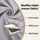 vidaXL Fekete Függöny Gyűrűkkel 2 pcs Fém Szürke 225 x 140 cm