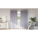 vidaXL Fekete Függöny Gyűrűkkel 2 pcs Fém Szürke 245 x 140 cm