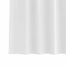 vidaXL Fekete Függöny Gyűrűkkel 2 pcs Tiszta Fehér 260 x 140 cm
