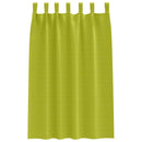 vidaXL Fekete Függöny Gyűrűkkel 2 pcs Zöld 175 x 140 cm Poliészter