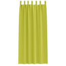 vidaXL Fekete Függöny Gyűrűkkel 2 pcs Zöld 225 x 140 cm Poliészter