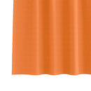 vidaXL Fekete Függöny Gyűrűkkel 2 pcs Élénk narancs 225 x 140 cm