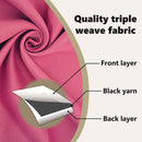 vidaXL Fekete Függöny Gyűrűkkel 2 pcs Élénk rózsaszín 140 x 140 cm