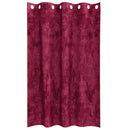 vidaXL Bársonyfüggönyök függönyökkel 2 pcs Bordó 175 x 140 cm Bársony