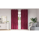 vidaXL Bársonyfüggönyök függönyökkel 2 pcs bordó 225 x 140 cm Bársony
