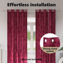 vidaXL Bársonyfüggönyök függönyökkel 2 pcs bordó 245 x 140 cm Bársony