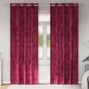 vidaXL Bársonyfüggönyök függönyökkel 2 pcs Bordó 260 x 140 cm Bársony