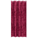 vidaXL Bársonyfüggönyök függönyökkel 2 pcs Bordó 260 x 140 cm Bársony