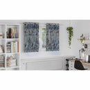 vidaXL Bársonyfüggönyök 2 pcs Ezüst Szürke 140 x 140 cm Bársony