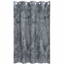 vidaXL Bársonyfüggönyök 2 pcs Ezüst Szürke 175 x 140 cm Bársony