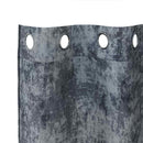 vidaXL Bársonyfüggönyök 2 pcs Ezüst Szürke 245 x 140 cm Bársony