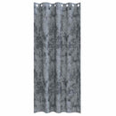 vidaXL Bársonyfüggönyök 2 pcs Ezüst Szürke 245 x 140 cm Bársony