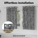 vidaXL Bársonyfüggönyök függönyökkel 2 pcs Szürke 140 x 140 cm Bársony