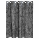 vidaXL Bársonyfüggönyök függönyökkel 2 pcs Szürke 140 x 140 cm Bársony