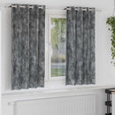 vidaXL Bársonyfüggönyök 2 db Szürke 175 x 140 cm Bársony