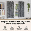 vidaXL Bársonyfüggönyök függönyökkel 2 pcs Szürke 175 x 140 cm Bársony