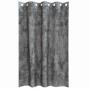 vidaXL Bársonyfüggönyök függönyökkel 2 pcs Szürke 175 x 140 cm Bársony