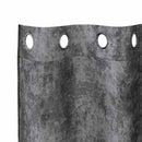 vidaXL Bársonyfüggönyök függönyökkel 2 pcs Szürke 245 x 140 cm Bársony