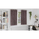 vidaXL Bársonyfüggönyök függönyökkel 2 pcs Barna 175 x 140 cm Bársony
