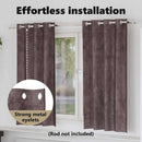 vidaXL Bársonyfüggönyök függönyökkel 2 pcs Barna 175 x 140 cm Bársony