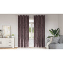vidaXL Bársonyfüggönyök függönyökkel 2 pcs Barna 260 x 140 cm Bársony