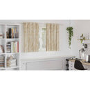 vidaXL Bársonyfüggönyök függönyökkel 2 pcs Krém 140 x 140 cm Bársony