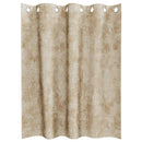 vidaXL Bársonyfüggönyök függönyökkel 2 pcs Krém 140 x 140 cm Bársony