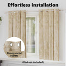 vidaXL Bársonyfüggönyök függönyökkel 2 pcs Krém 175 x 140 cm Bársony
