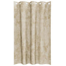 vidaXL Bársonyfüggönyök függönyökkel 2 pcs Krém 175 x 140 cm Bársony