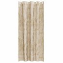 vidaXL Bársonyfüggönyök függönyökkel 2 pcs Krém 245 x 140 cm Bársony