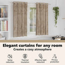vidaXL Bársonyfüggönyök 2 pcs pezsgőszín 175 x 140 cm Bársony