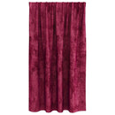 vidaXL Bársonyfüggönyök függönyökkel 2 pcs bordó 140 x 140 cm Bársony