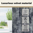 vidaXL Bársonyfüggönyök 2 pcs Ezüst Szürke 225 x 140 cm Bársony