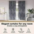 vidaXL Bársonyfüggönyök 2 pcs Ezüst Szürke 225 x 140 cm Bársony