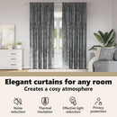 vidaXL Bársonyfüggönyök függönyökkel 2 pcs Szürke 260 x 140 cm Bársony