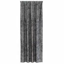 vidaXL Bársonyfüggönyök függönyökkel 2 pcs Szürke 260 x 140 cm Bársony