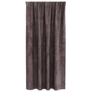 vidaXL Bársonyfüggönyök függönyökkel 2 pcs Barna 175 x 140 cm Bársony