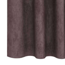vidaXL Bársonyfüggönyök függönyökkel 2 pcs Barna 245 x 140 cm Bársony