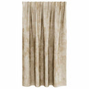 vidaXL Bársonyfüggönyök függönyökkel 2 pcs Krém 140 x 140 cm Bársony