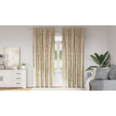 vidaXL Bársonyfüggönyök függönyökkel 2 pcs Krém 260 x 140 cm Bársony