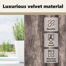 vidaXL Bársonyfüggönyök 2 pcs Cappuccino 175 x 140 cm Bársony