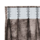 vidaXL Bársonyfüggönyök 2 pcs Cappuccino 260 x 140 cm Bársony