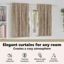 vidaXL Bársonyfüggönyök 2 pcs pezsgőszín 140 x 140 cm Bársony