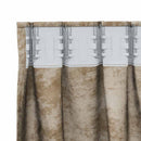 vidaXL Bársonyfüggönyök 2 pcs pezsgőszín 225 x 140 cm Bársony