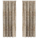 vidaXL Bársonyfüggönyök 2 pcs pezsgőszín 225 x 140 cm Bársony