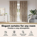 vidaXL Bársonyfüggönyök 2 pcs pezsgőszín 260 x 140 cm Bársony