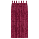 vidaXL Bársonyfüggönyök függönyökkel 2 pcs bordó 245 x 140 cm Bársony